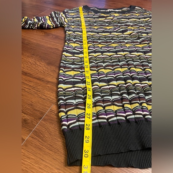 Missoni Women’s Medium Multi-Color Knit Long Sweater or Mini Dress Size 44 - Picture 5 of 6